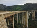 Bixby Creek Bridge, Big Sur, California Royalty Free Stock Photo